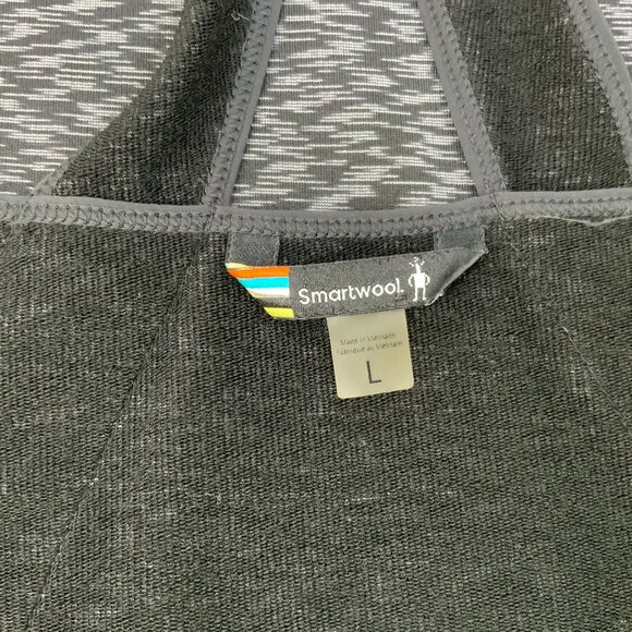 Smartwool Willow Lake Tank A-Line Dress In Black/Space Dye Sz L - Picture 4 of 16